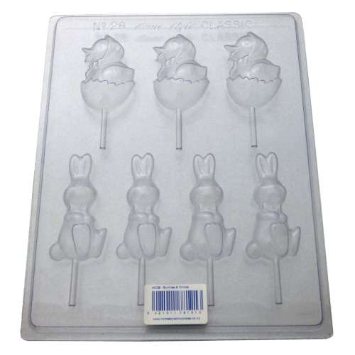 Bunnies and Chicks Chocolate Mould